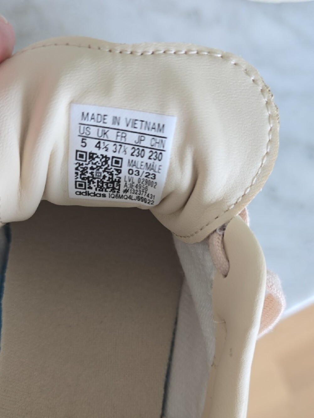 Adidas Samba Strata Sneaker Sand 5 $229 - Picture 6 of 7